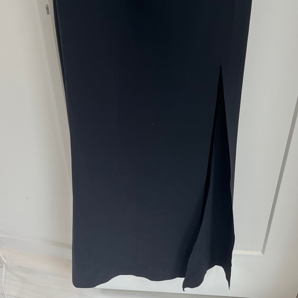 Chiara Boni La Petite Robe Black Long Ball Gown Evening Gown Made in Italy 46 10 - Picture 4 of 12